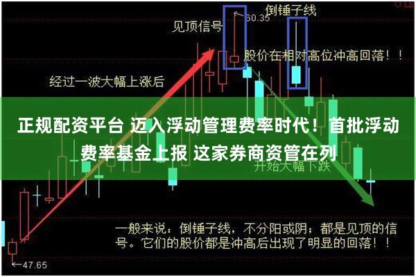 正规配资平台 迈入浮动管理费率时代！首批浮动费率基金上报 这家券商资管在列